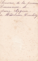 O Marie Verso