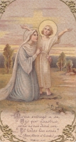 Maria entrego a su Hijo